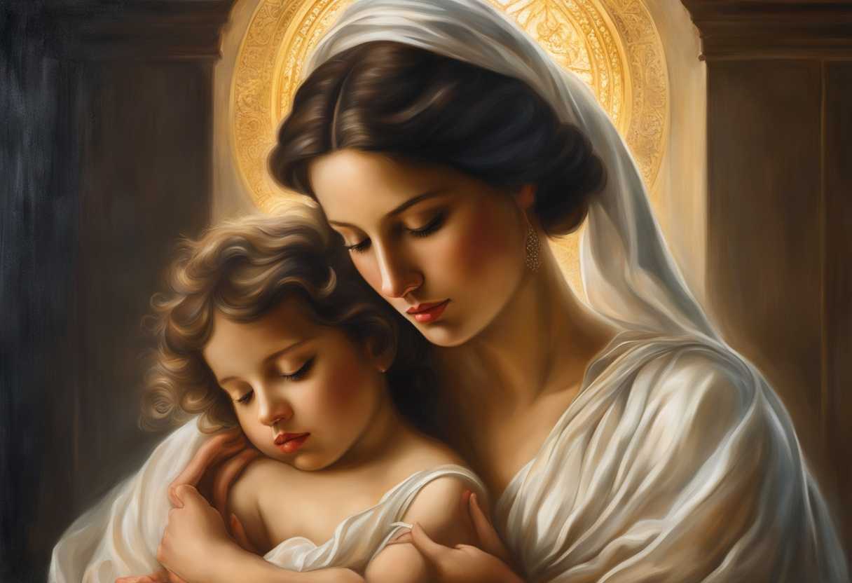 A-mother-and-child-pray-together-enveloped-in-soft-morning-light-and-serene-peace_oyow