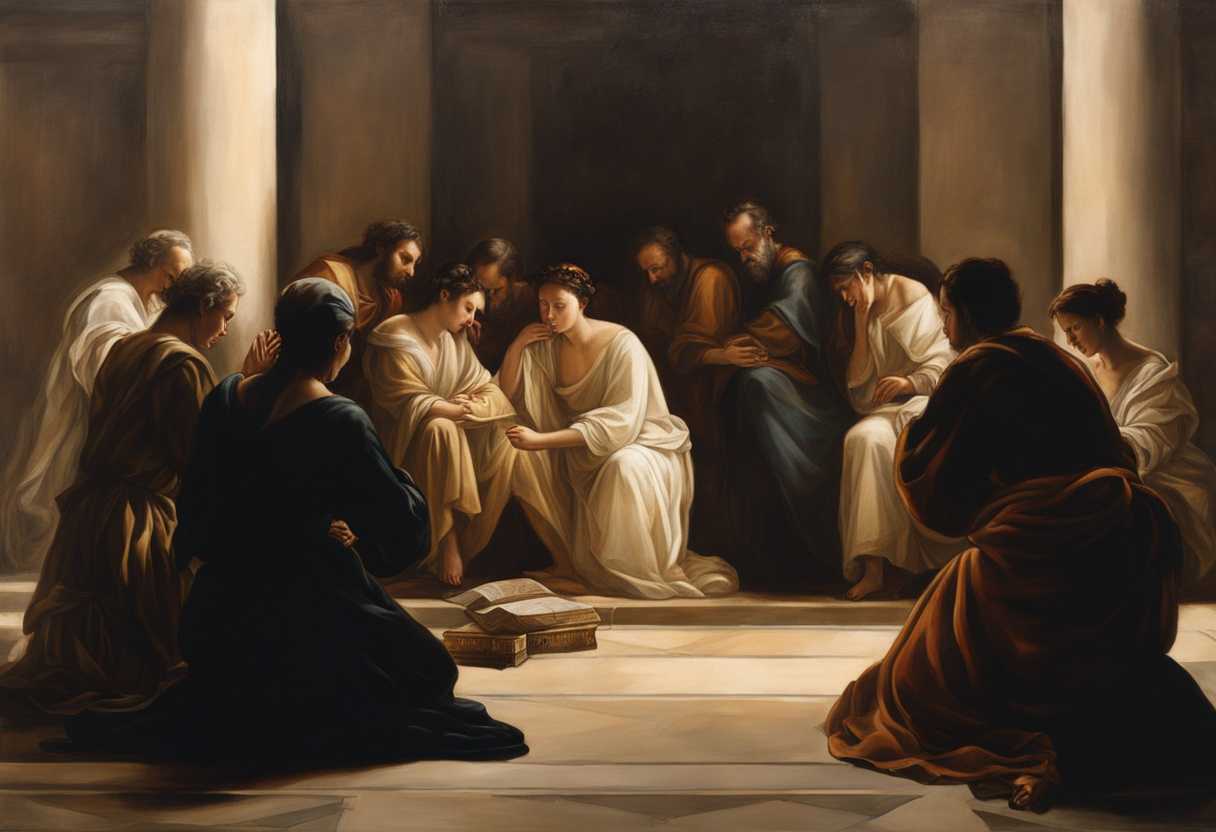 A-united-circle-of-individuals-in-prayer-embodying-resilience-and-hope-under-soft-light_xddp