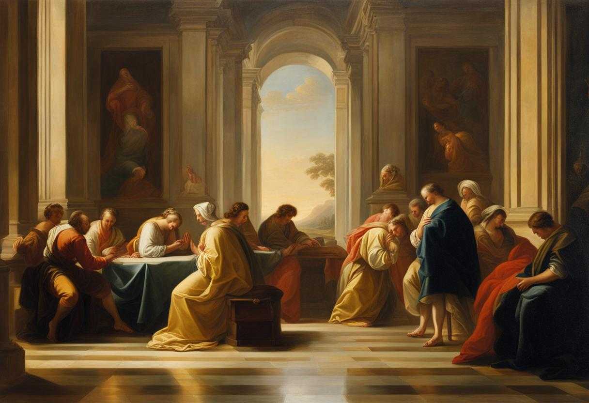 A-group-of-people-in-prayer-bathed-in-soft-light-exuding-peace-and-devotion_usqe