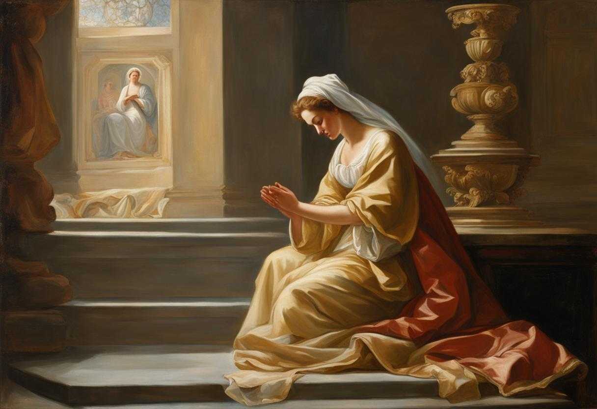 A-figure-in-graceful-clothing-kneels-in-prayer-bathed-in-soft-light-exuding-humility-and-devotion_mnra