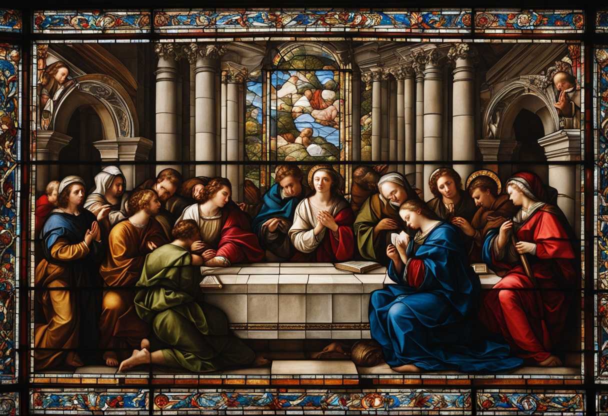 A-serene-gathering-in-prayer-illuminated-by-stained-glass-embodying-unity-and-hope_uzbp
