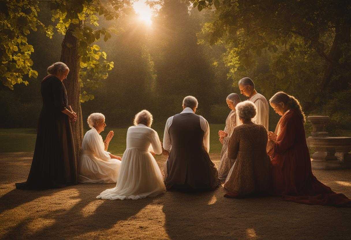 family-members-gather-in-a-circle-heads-bowed-in-prayer-warm-natural-light-filters-through-trees-_zedn