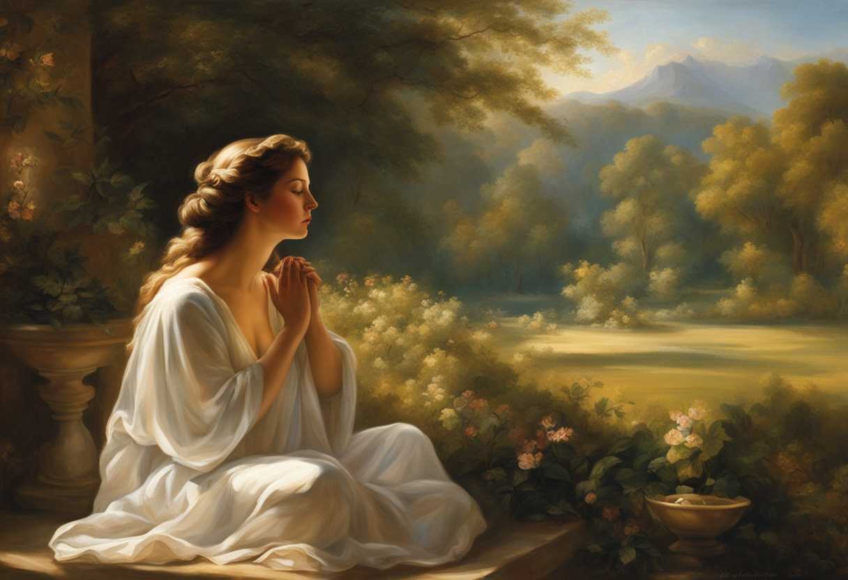 Serene-mother-meditating-in-a-tranquil-garden-soft-sunlight-filtering-through-trees-peaceful-aura-_tchn