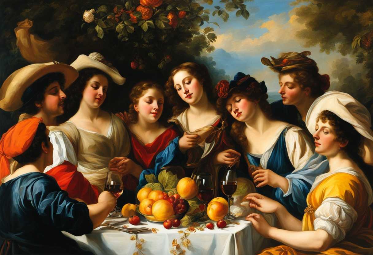 Joyful-gathering-of-friends-vibrant-colors-laughter-warm-sunlight-lush-greenery-celebration-ha_ovst