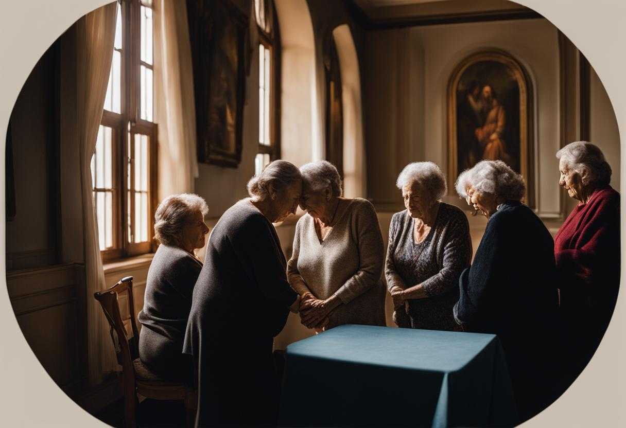 Alzheimer's-patients-and-their-caregivers-gather-in-a-circle-heads-bowed-in-prayer-soft-light-filt_vqxx