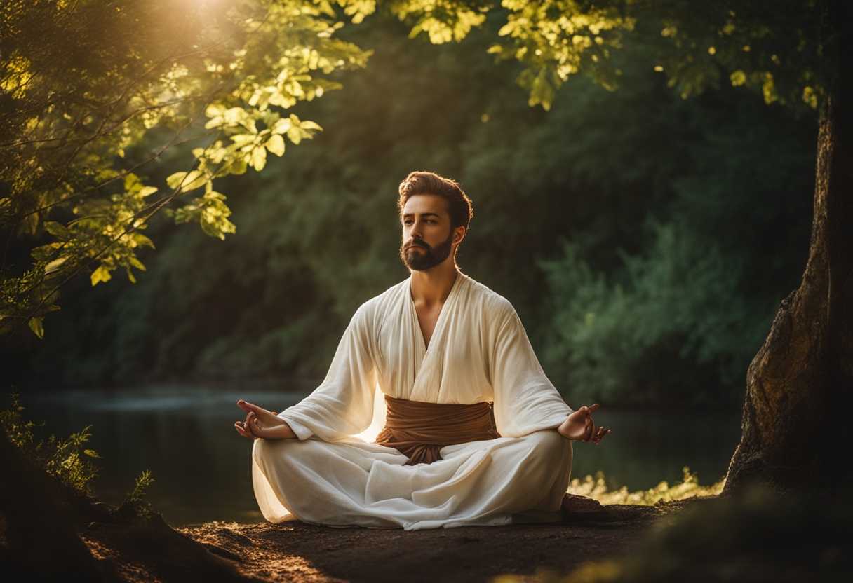 Serene-individual-meditating-in-nature-surrounded-by-calming-greenery-soft-sunlight-peaceful-expr_jght