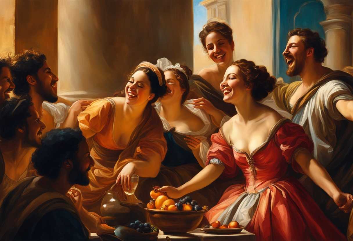 Joyful-gathering-of-friends-laughing-together-warm-sunlight-vibrant-colors-playful-atmosphere-he_zshj
