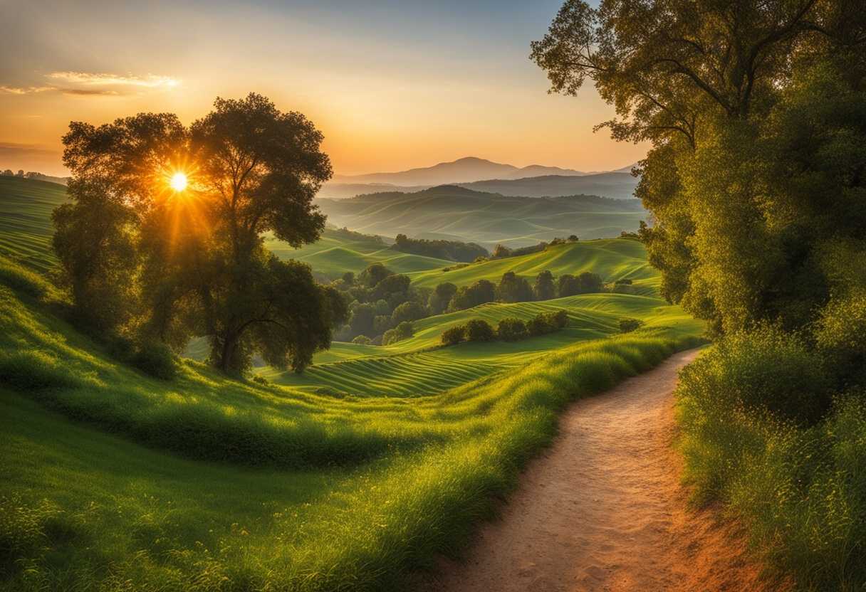 A-serene-landscape-with-a-vibrant-sunrise-symbolizing-hope-and-renewal-lush-greenery-peaceful-atm_anwk