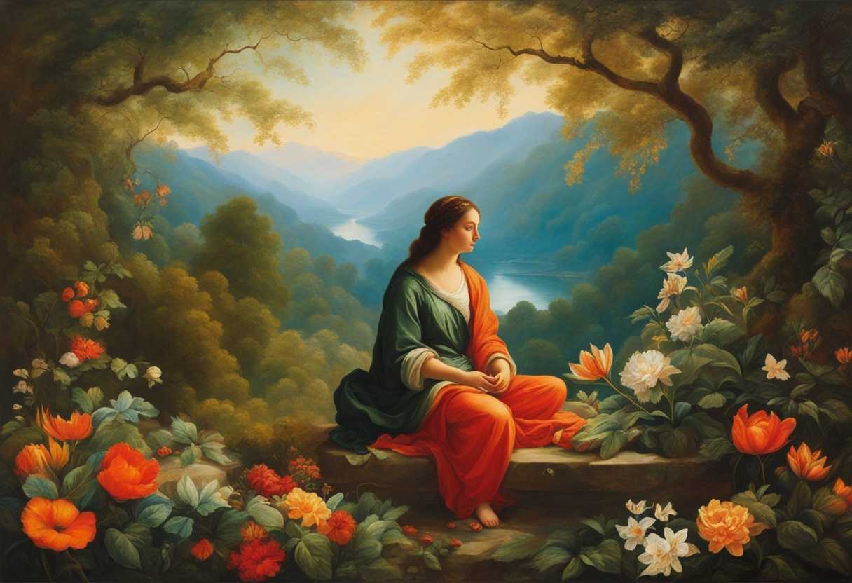 Serene-figure-meditating-in-nature-surrounded-by-vibrant-flora-radiating-health-and-balance-tranq_tvwd