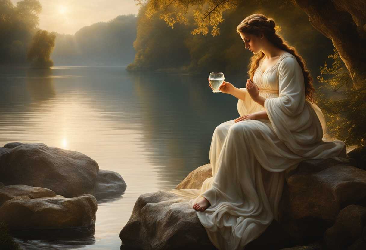 Serene-figure-holding-Lourdes-Water-surrounded-by-soft-light-tranquil-nature-peaceful-ambiance-8_pyhd