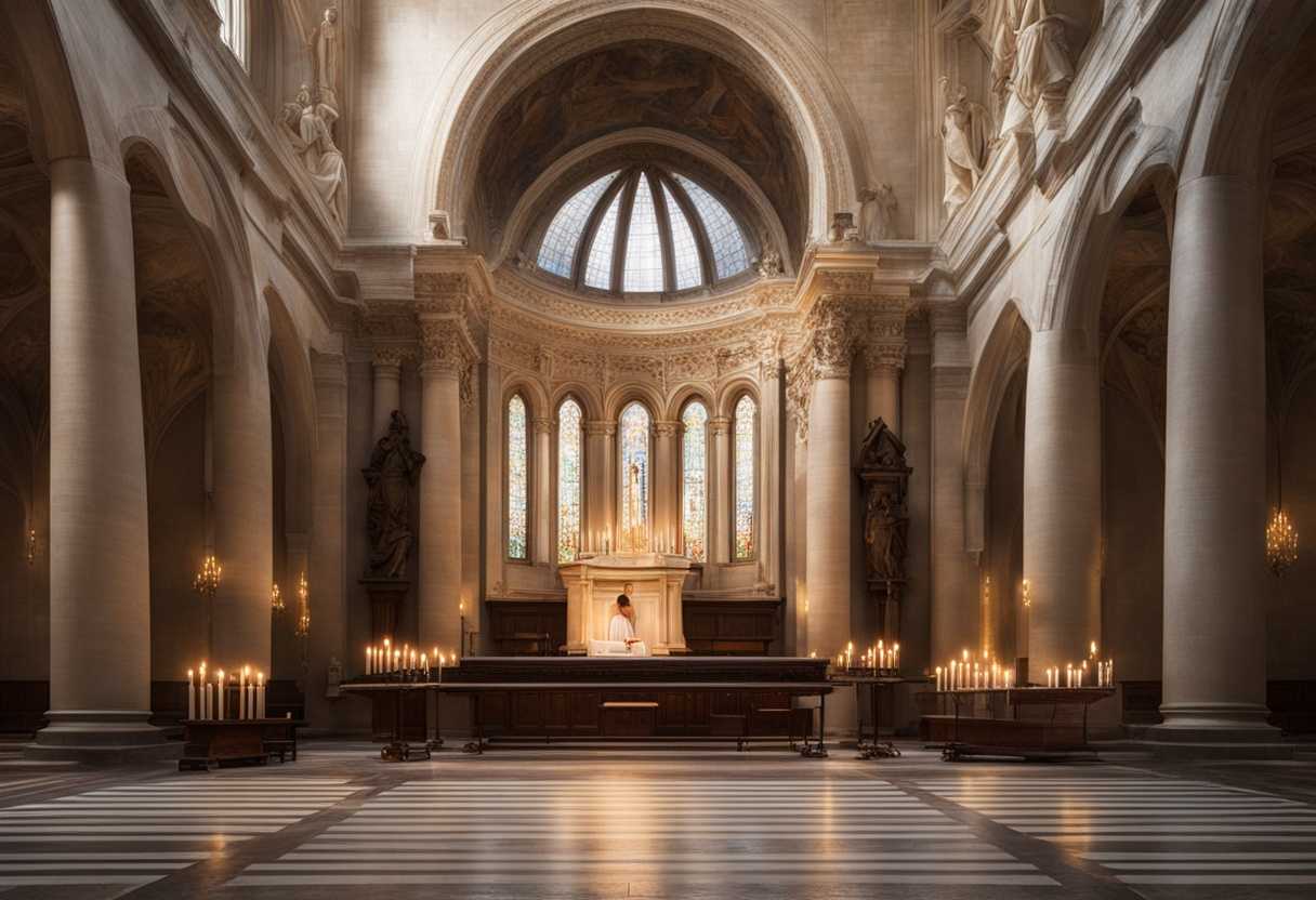 A-serene-chapel-with-soft-stained-glass-light-individuals-in-prayer-candles-flickering-gently_xoih
