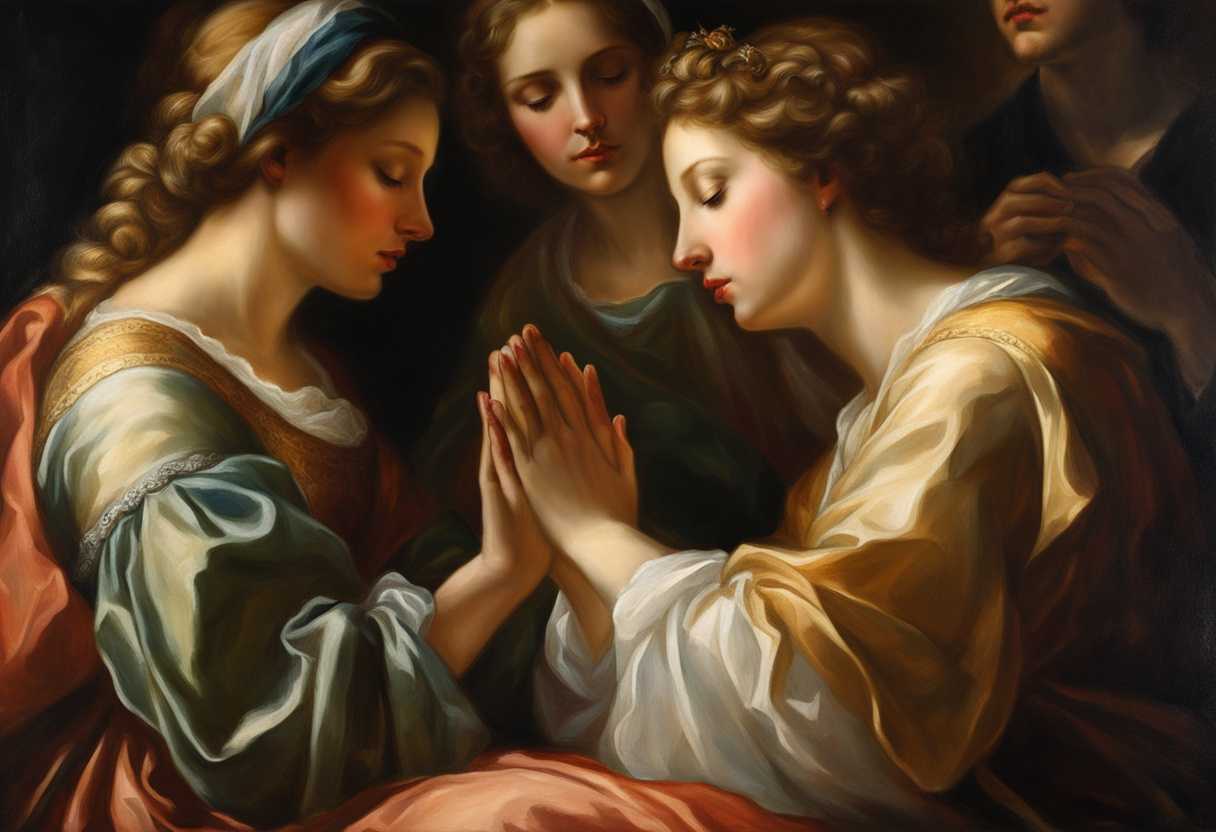People-in-a-circle-praying-with-serene-expressions-bathed-in-soft-light-showing-unity-and-faith_lxul