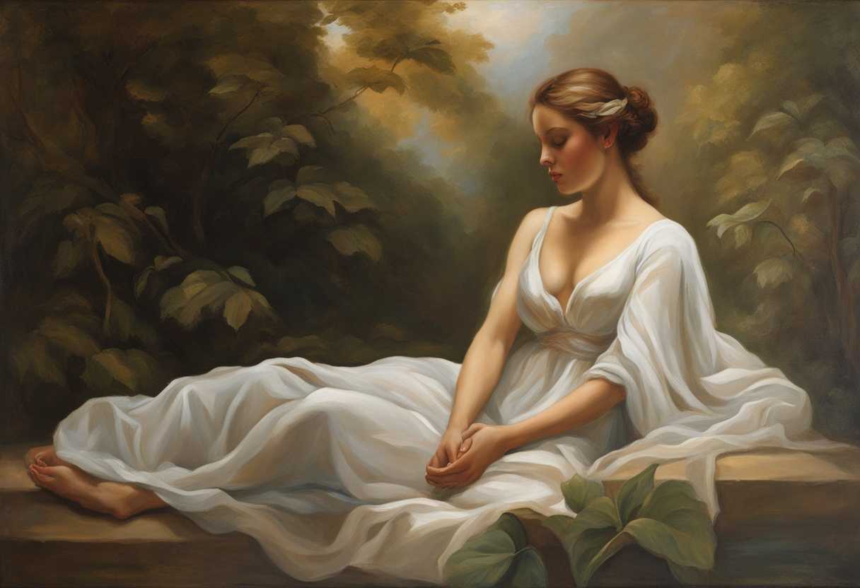 A-serene-figure-meditates-in-soft-light-surrounded-by-nature's-calming-embrace_mraa