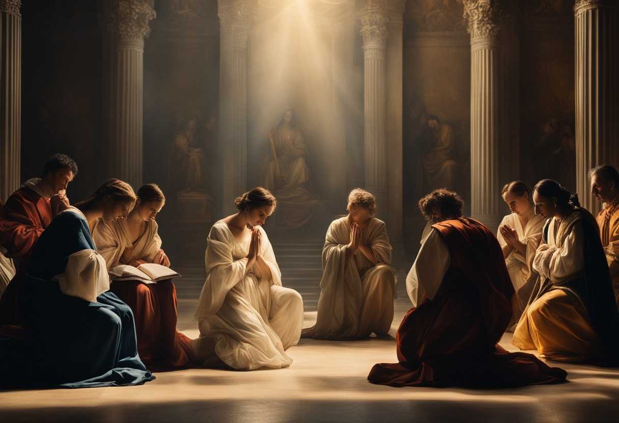 A-group-of-people-praying-together-in-soft-light-radiating-serenity-and-devotion_iupb