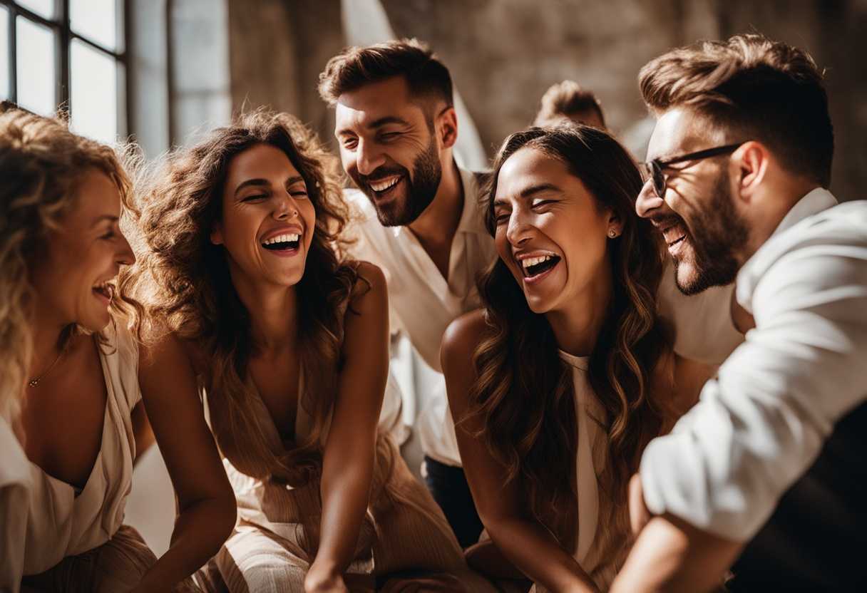 Colleagues-laughing-together-sunlight-streaming-vibrant-energy-capturing-teamwork-and-genuine-con_iiml