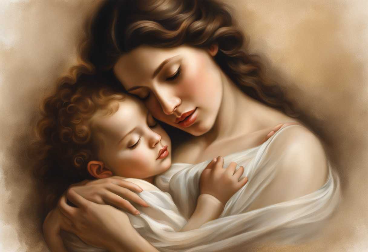 A-mother-and-child-pray-together-enveloped-in-soft-light-and-warmth-embodying-love_elzw