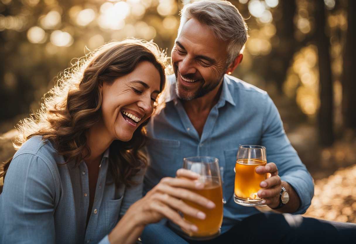 Parents-sharing-laughter-and-drinks-sunlight-streaming-capturing-moments-of-warmth-and-connection_xzgu
