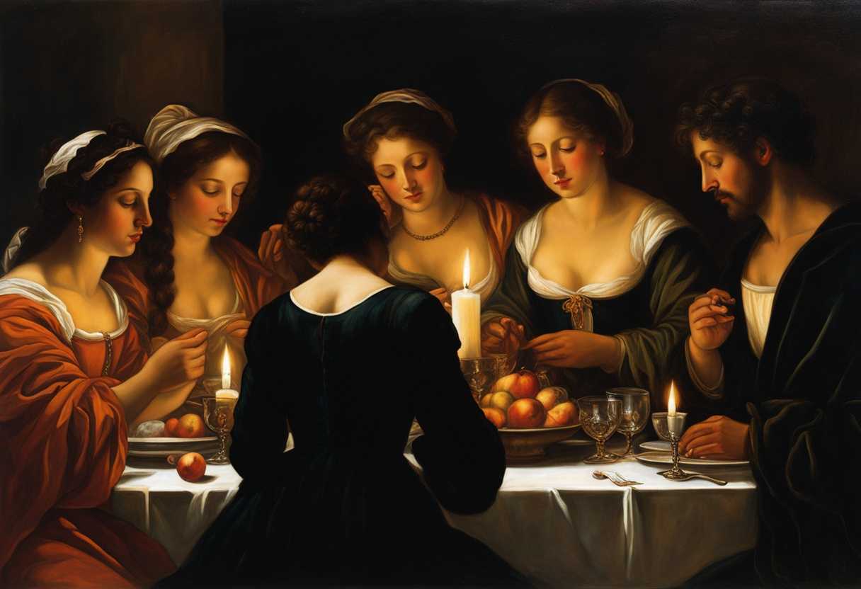 A-serene-gathering-hands-clasped-heads-bowed-flickering-candlelight-illuminating-hopeful-expressi_zjsx