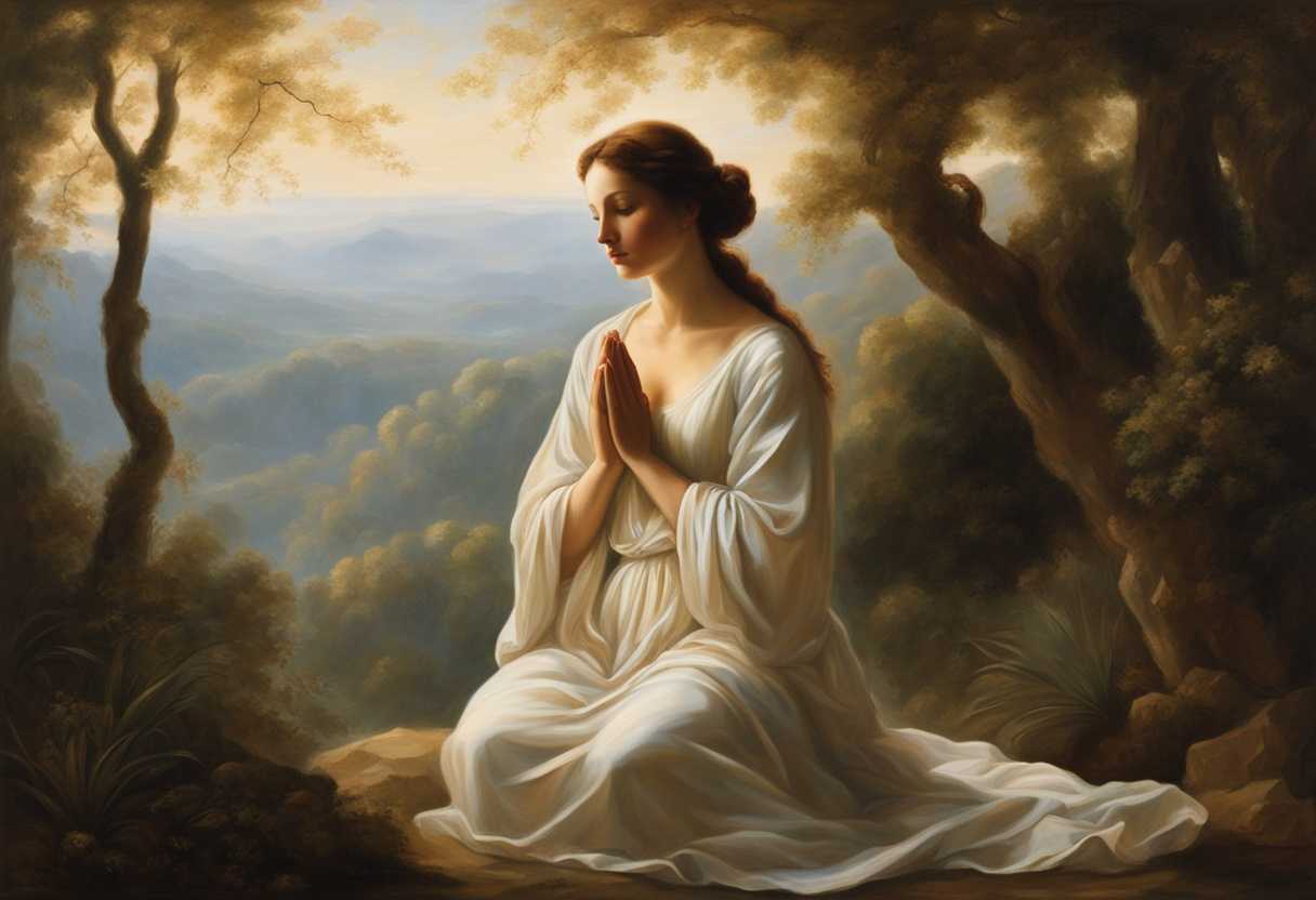 A-serene-figure-in-prayer-bathed-in-soft-light-surrounded-by-nature's-whispers_toes