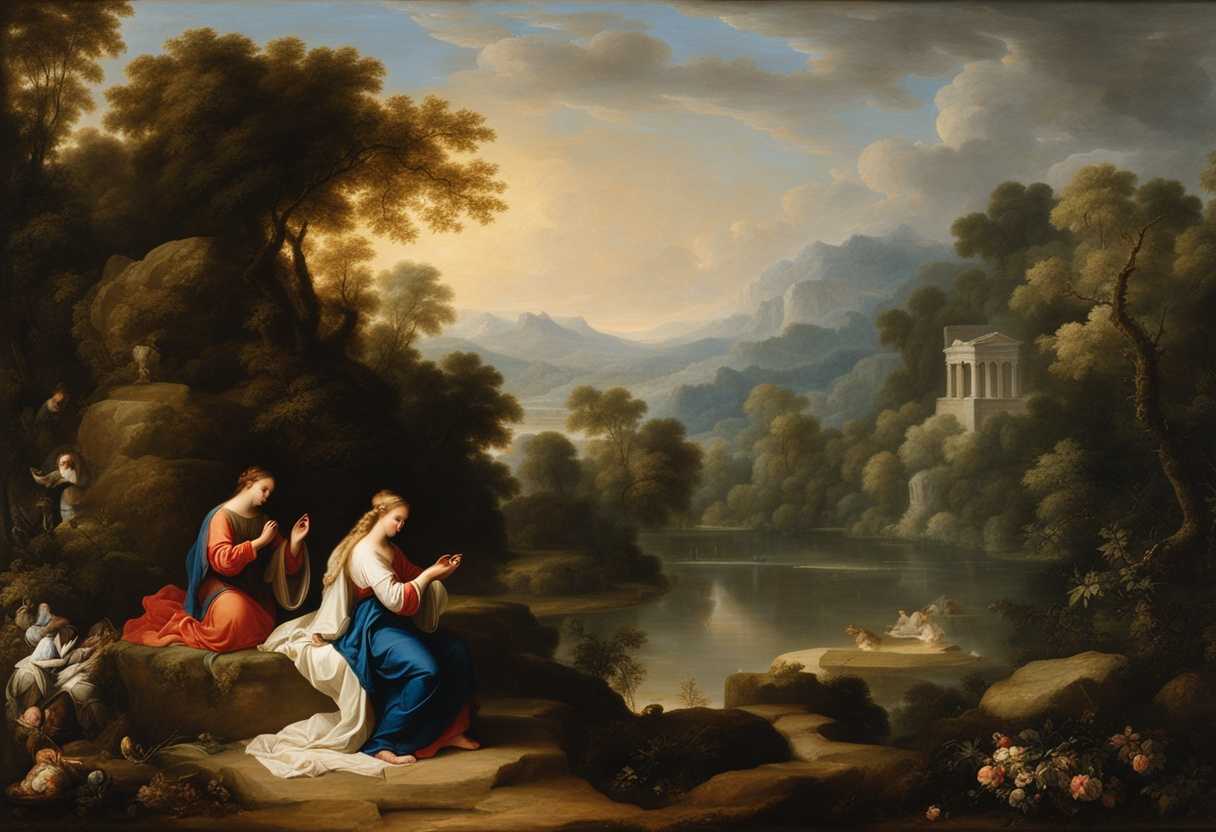 A-serene-scene-of-prayer-surrounded-by-nature's-symbols-of-hope-and-tranquility_hkwo