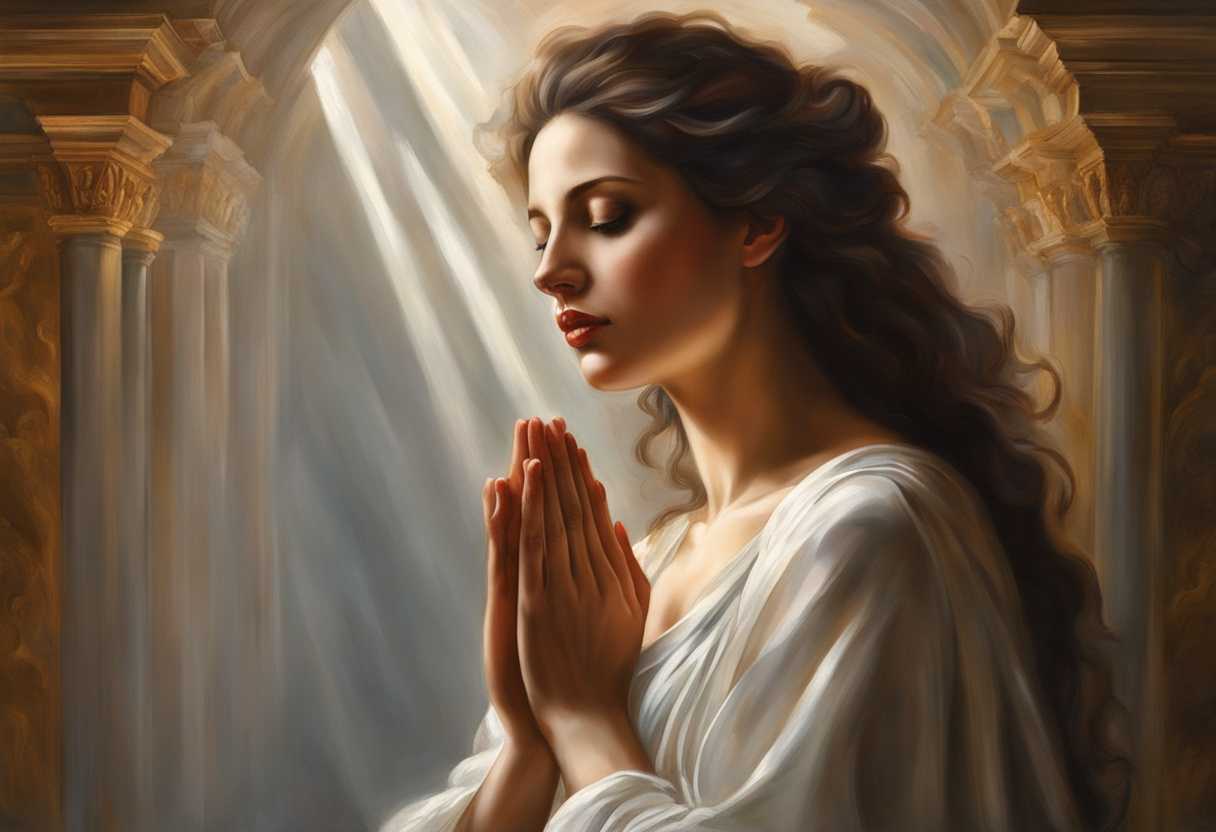 A-woman-prays-in-soft-light-hope-shining-in-her-eyes-strength-and-vulnerability-intertwined_lfge