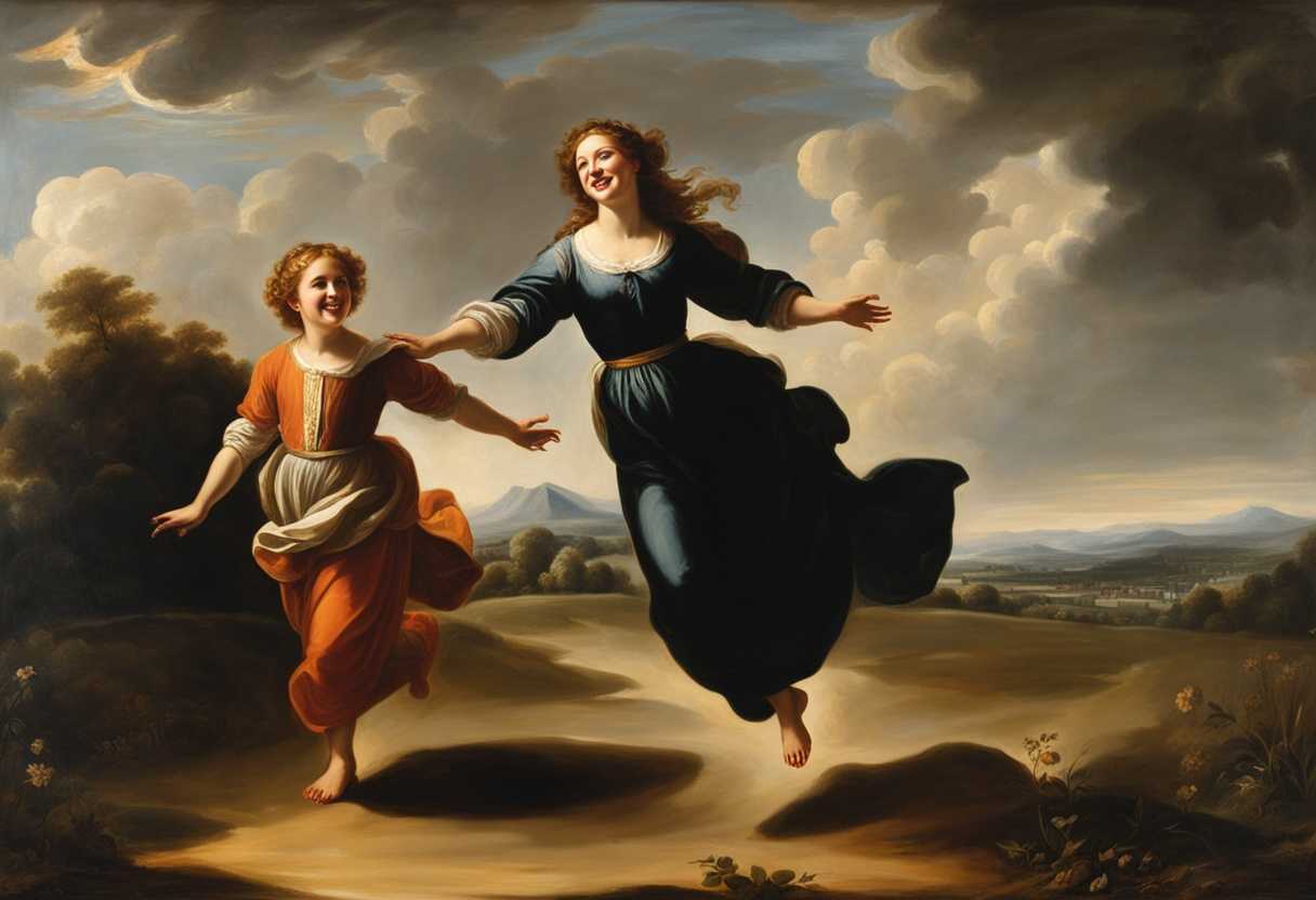 Sister-joyfully-runs-home-arms-wide-sunlight-glowing-laughter-fills-the-air_ruam