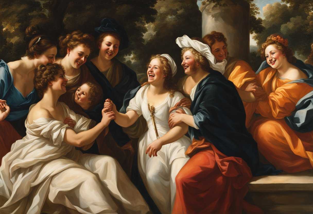 Joyful-individuals-in-a-vibrant-park-smiling-and-laughing-despite-illness-showcasing-resilience_ngqd