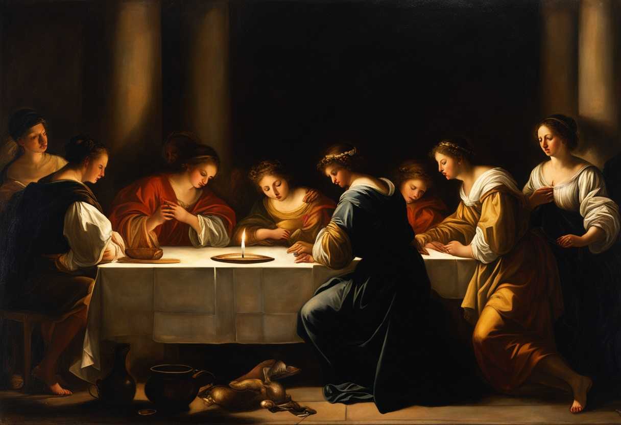 Candlelit-gathering-bowed-heads-serene-expressions-whispers-of-hope-unity-in-devotion_uuvq