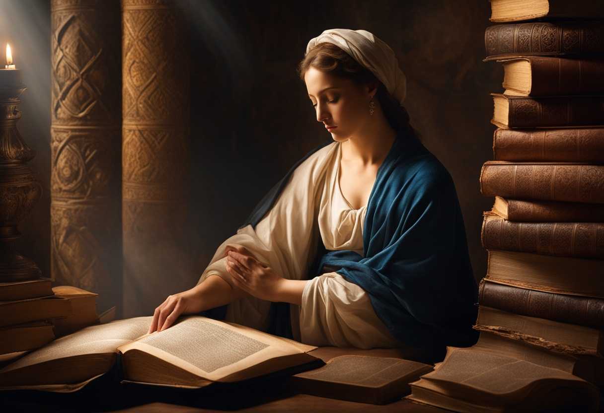 Serene-figure-in-prayer-surrounded-by-ancient-texts-soft-light-healing-energy-peaceful-atmospher_qlnu