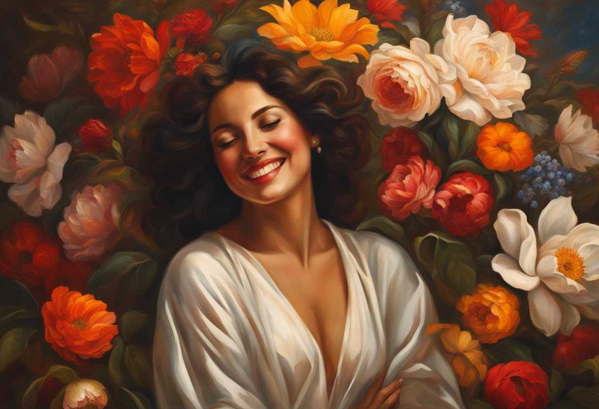 Grateful-person-smiling-surrounded-by-vibrant-flowers-warm-sunlight-serene-atmosphere-joyful-exp_pxhd