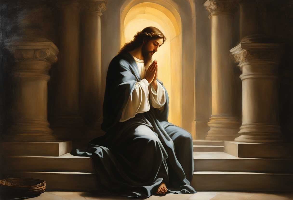 A-serene-figure-in-prayer-surrounded-by-glowing-light-symbolizing-deep-faith-and-abundance_zdzo