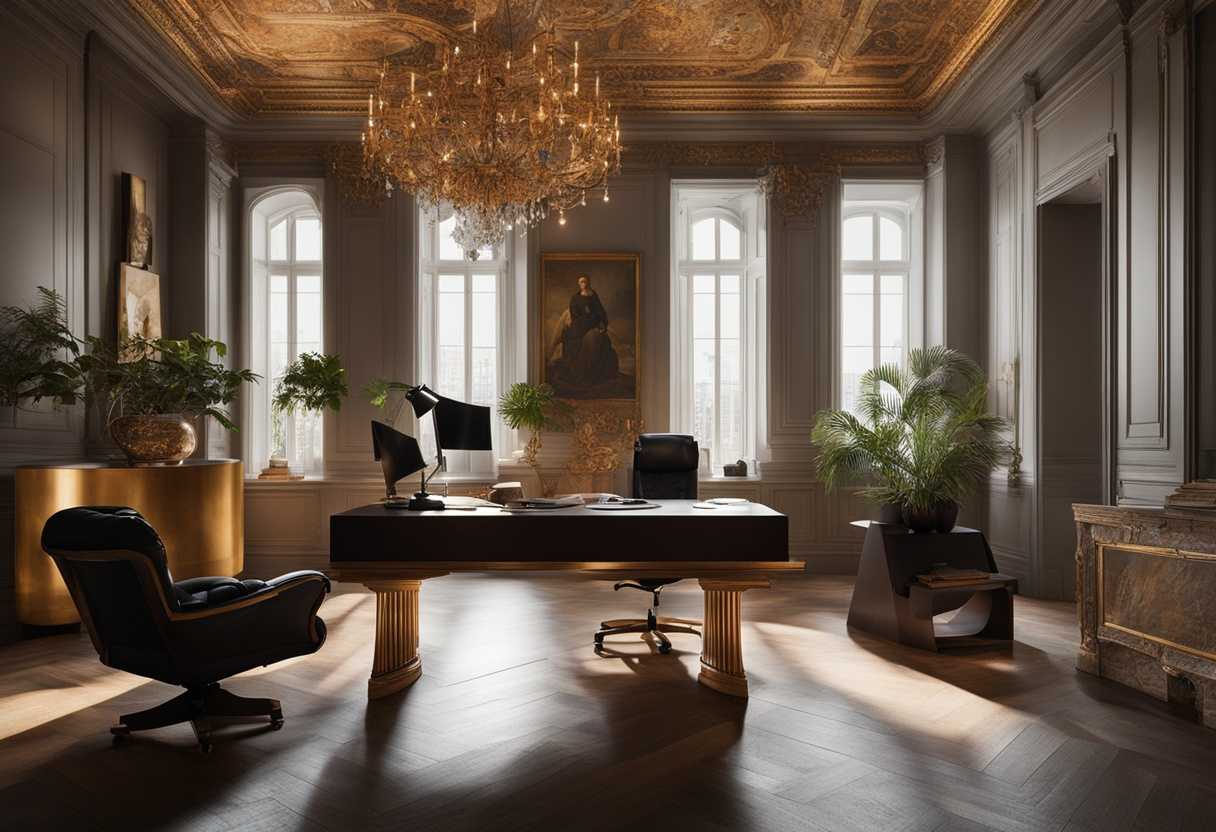 A-serene-office-space-glowing-with-warm-light-surrounded-by-protective-symbols-focused-individual_mddi