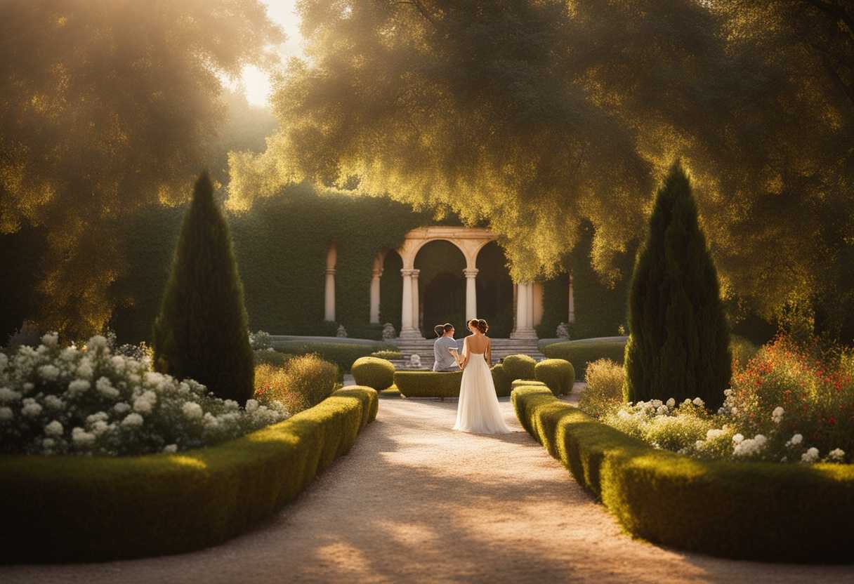 Couple-holding-hands-in-serene-garden-soft-sunlight-peaceful-expressions-unity-love-harmony-tr_iqpm