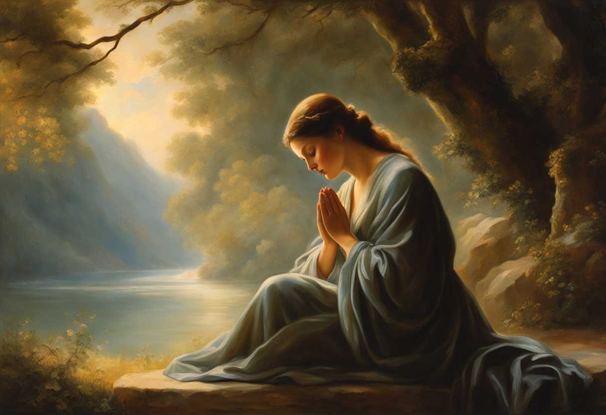 Serene-figure-in-prayer-soft-light-illuminating-surrounded-by-nature-s-beauty-peaceful-ethereal-_ubyt