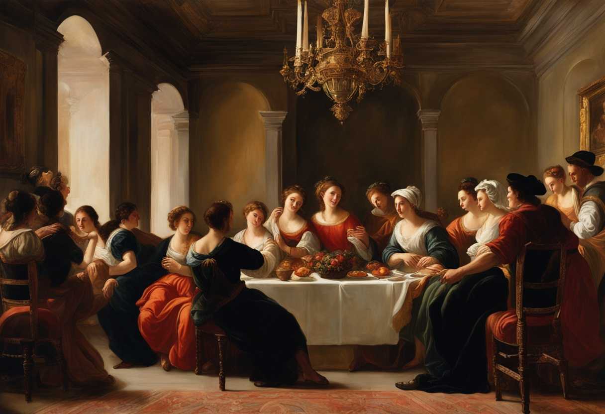 Warm-gathering-of-loved-ones-sharing-laughter-and-gratitude-cozy-atmosphere-soft-lighting-heartf_vdbd