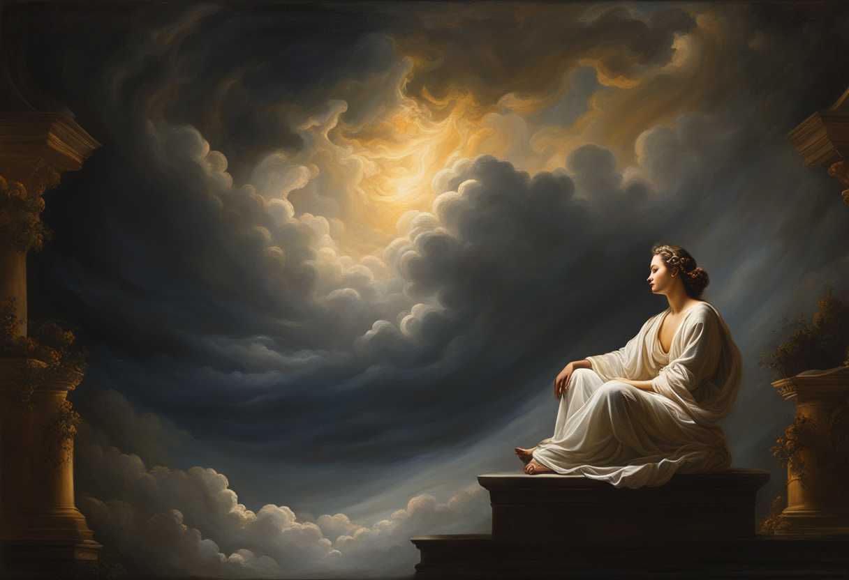 Serene-figure-meditating-amidst-swirling-dark-clouds-glowing-light-radiating-peace-ethereal-atmosp_lkca