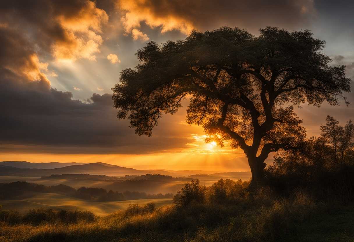 A-radiant-sunrise-breaking-through-dark-clouds-illuminating-a-serene-landscape-hope-and-renewal_mwtx