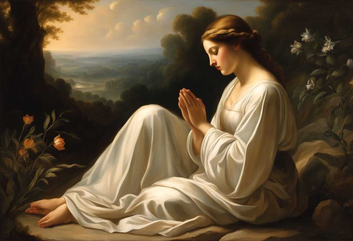 Serene-figure-in-prayer-surrounded-by-soft-light-peaceful-nature-deep-connection-tranquil-atmosp_niea
