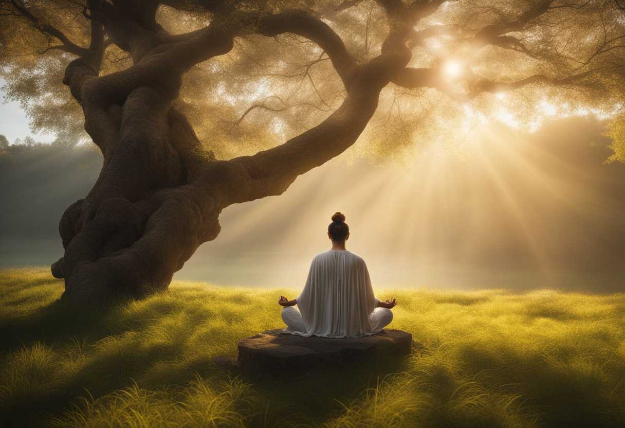 Serene-figure-meditating-under-a-radiant-tree-ethereal-light-harmonious-energy-tranquil-atmospher_vnwf