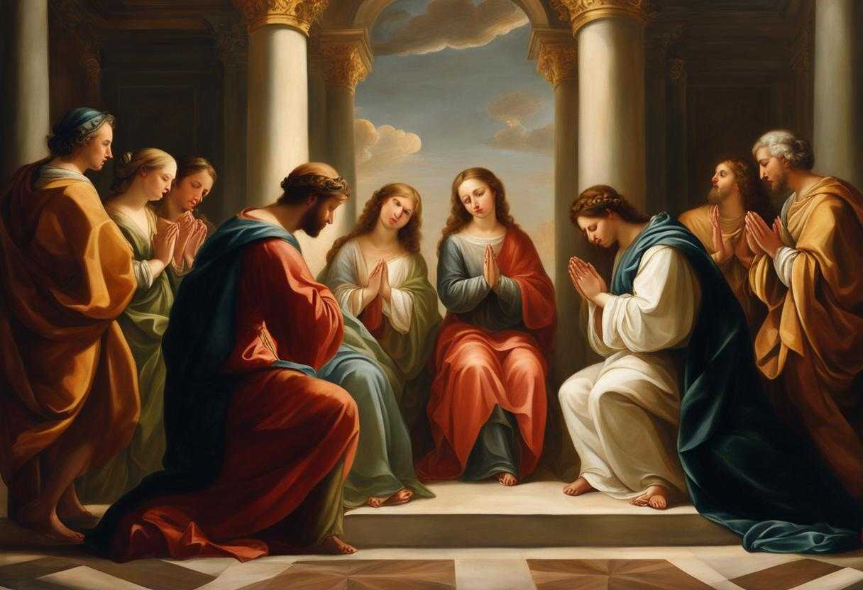 group-of-people-praying-deep-prayer-eyes-closed-hands-clasped-soft-light-peaceful-devotion-in