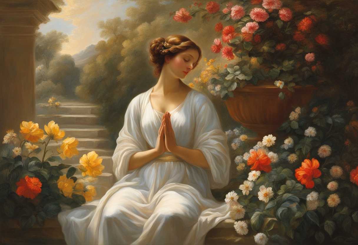 Serene-figure-meditating-in-a-sunlit-garden-surrounded-by-blooming-flowers-radiating-peace-and-hop_jqze