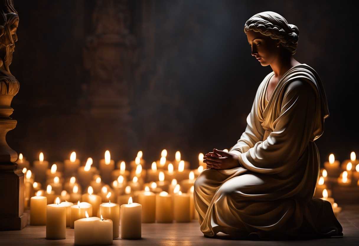 A-serene-figure-kneeling-in-prayer-surrounded-by-glowing-candles-peaceful-ambiance-deep-focus-sp_ozot