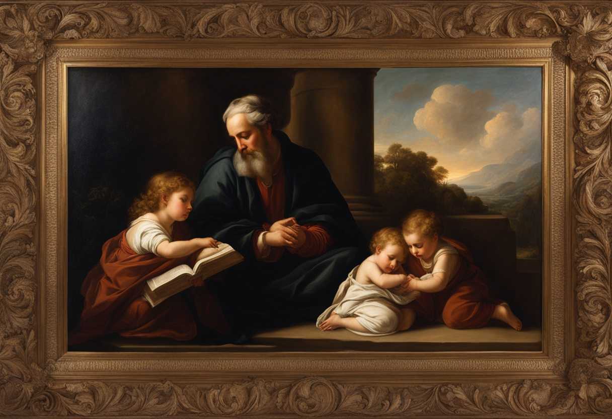 A-father-and-his-children-pray-together-sharing-a-moment-of-peaceful-devotion-and-connection_ughq