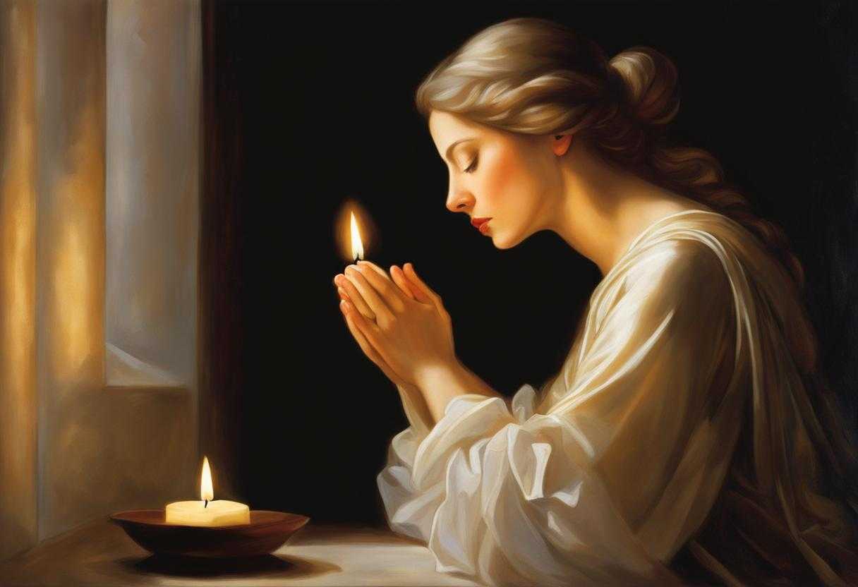 person-praying-in-dimly-lit-room-eyes-closed-hands-clasped-soft-glow-of-candle-low-angle-vulner_quuo