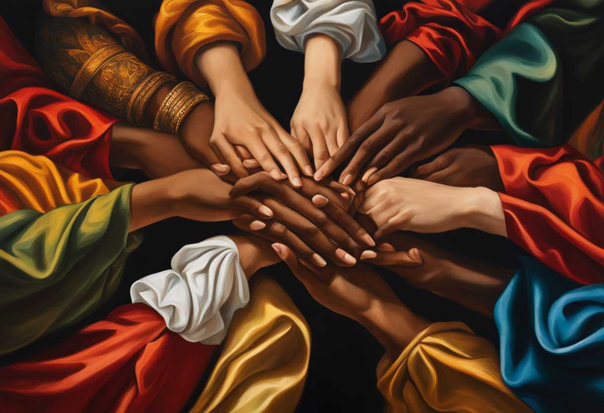 A-diverse-group-of-people-holding-hands-in-prayer-surrounded-by-symbols-of-hope-vibrant-colors_plpw