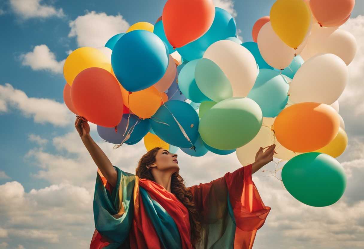 Serene-figure-releasing-colorful-balloons-into-a-clear-sky-symbolizing-freedom-and-joy-vibrant-col_ubhj