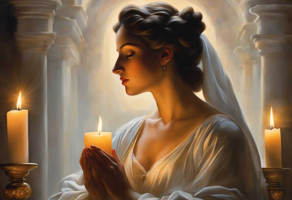 A-serene-figure-in-prayer-surrounded-by-soft-candlelight-embodying-faithfulness-and-devotion-peac_eaep