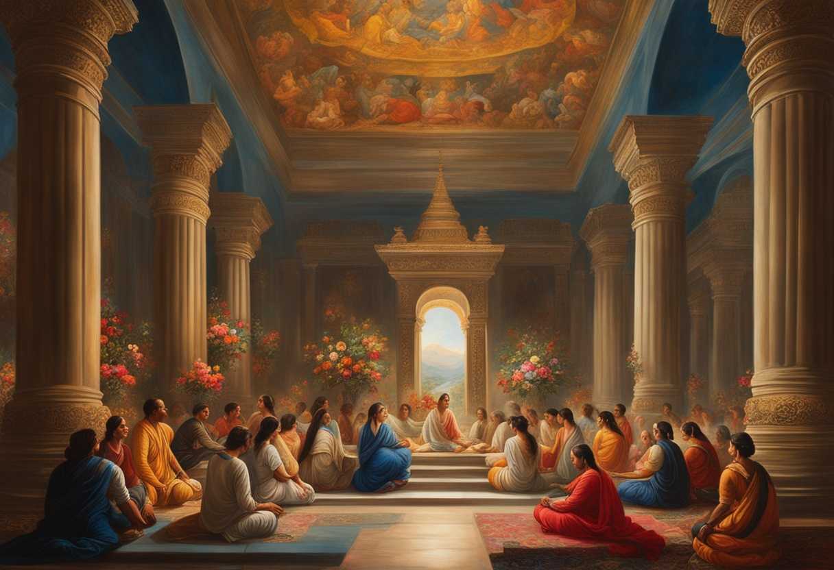 Devotees-in-serene-temple-chanting-mantras-surrounded-by-vibrant-flowers-deep-spiritual-connectio_wceg