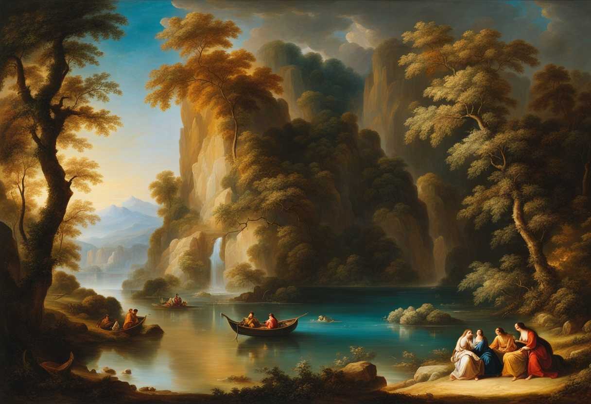 Serene-landscape-gentle-waves-warm-sunlight-diverse-people-sharing-kindness-harmony-amidst-chaos_jvfm
