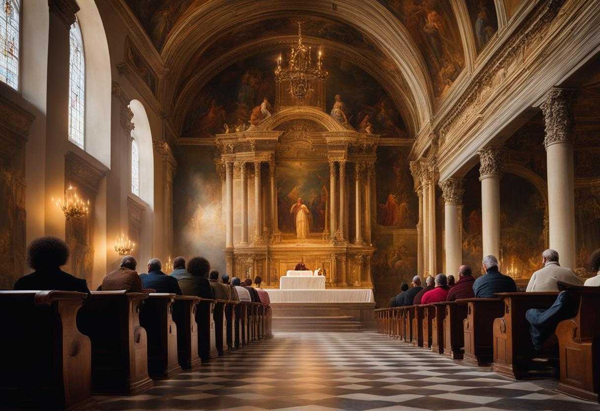 A-diverse-group-prays-in-a-serene-church-bathed-in-ethereal-light_rzxs